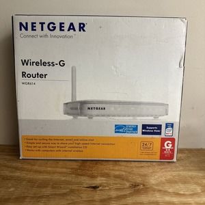 Netgear WGR614 54 Mbps 4-Port 10/100 Wireless G Router New in box